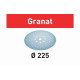 Abrasif festool stf d225/128 p240 gr granat - 5 pièces - 205668