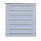 Store enrouleur blanc tamisant fenêtre rideau pare-vue volet roulant helloshop26 - Dimension au choix