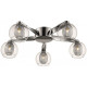 Plafonnier chrome liverpool h14 5 lumières