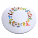 Plafonnier blanc kinder   11 cm