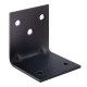 Equerre d'assemblage 40/40/40 - Finition noire - Carton de 16 - EA444/2PB-R