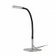 Lampe de table nickel satiné serp