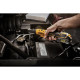 Clé à cliquet DEWALT XR 18V Brushless - Batteries 2 x 1.7 Ah - Têtes interchangeables 1/4', 3/8' et porte-embout hexagonal 1/4' - DCF510E2G-QW 