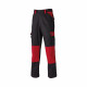 Pantalon de travail MultiPoches Dickies Everyday Bicolore - Couleur et taille au choix Noir-Rouge