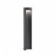 Balise de jardin gris fonce chandra