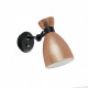 Aplique murale cuivre retro 1 ampoule