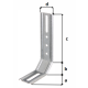 Equerre 3 pans 45 degrés 130x72x30 Galva Alberts - 341398 