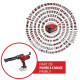 Pistolet à colle sans fil TE-SG 18/10 Li - Solo pour cartouches de 310 ml - EINHELL - 4522250 