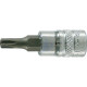 Embout pour tournevis 1/4'' pour vis TORX® femelle, poli, Taille : T 25, Long. 36 mm, Pour vis M4,5-M5
