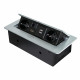 Multi-connecteur de table 2 USB + 1 HDMI + 2 prises EU 265 x 120 mm coloris au choix
