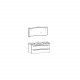 Ensemble meuble salle de bains double vasque 120 cm