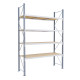 Rayonnages mi-lourd MANORGA EPSIVOLH.2500 x L.1500Prof.800 mm - Départ - 4 niveaux - ZRRAYOSLD251580D2
