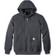 Sweat à capuche Rain Defender quart de zip - T.XL - Gris carbone - CARHARTT - S1100617026XL