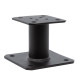 Pied de poteau fixe - Finition noire - Carton de 10 - PPA100PB