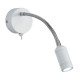 Applique/liseuse led, blanc