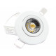 Spot encastrable led cob rond orientable 7w 80 - couleur eclairage au choix