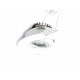 Spot encastrable led cob rond orientable 7w 80 - couleur eclairage au choix 