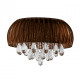 Plafonnier chromé elegance 9 ampoules 32 cm