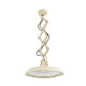 Suspension blanc cassé plec