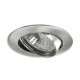 Plafonnier chromé techno 1 ampoule 2 cm