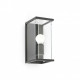 Aplique murale de jardin gris foncé nala 1 ampoule