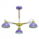 Suspension multicouleur megapolis 3 ampoules 45 cm
