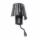 Aplique murale noire mix 1 ampoule