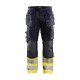 Pantalon multi-normes inhérent marine jaune fluo 14891512