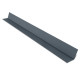 Faîtière plate contre mur 2100mm pour panneau imitation tuiles - iris® - Coloris au choix 