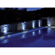 Spot extérieur encastrable sol led 1w ip68 45 - couleur eclairage : blanc froid 6000k - 8000k 