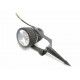 Spot extérieur piquet led cob 12w ip65 - couleur eclairage : blanc chaud 2300k - 3500k