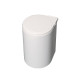 Bac de recyclage à fixer sur porte de meuble, 1 bac amovible 13 litres, Plastique, Blanc