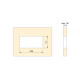 Multiconnecteur Atom 26 Lite pour bureau, 225x111mm, Peint en aluminium, Zamak et Acier et Plastique 