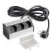 Multiconnecteur V Dock, Anodisé mat, Plastique et Aluminium