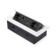 Multiconnecteur Atom 26 A+C pour bureau, EU, Acier et Plastique et Zamak, couleur au choix