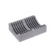 Kit de rangement pour assiettes, 13 assiettes maximum, Plastique, Gris