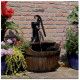 Fontaine de terrasse newcastle avec pompe 60 cm