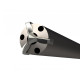 Foret béton SPEEDUSTER 3 taillants SDS-Max D. 12x Lt. 410 mm - DIAGER - 114D12L0410