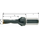 Foret plein pour plaquettes à arrosage central, Ø d : 49,0 mm, Dimensions l1 149 mm, Dimensions l2 184 mm, Dimensions l : 252 mm, Ø queue h 6 : 40 mm