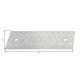 Platine multi-trous 240x80x2 Galva Alberts - 332006 