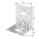 Equerre renforcée 50x77x64 Galva Alberts - 335717 