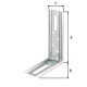 Equerre 2 pans 90 degrés 100x70x30 Galva Alberts - 339937 