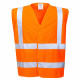 Gilet haute visibilité retardateur de flamme portwest bizflame en iso 14116