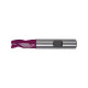 Fraise courte, queue HB, 3 dents, 30°, en carbure monobloc, TiAIN, Ø d1 - h10 : 8,0 mm, Long. totale l1 58 mm, Lames de l2 9 mm, Ø queue d2 - h6 : 8 mm