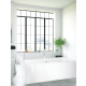 Tablier baignoire collection black & white - coloris & dimensions aux choix