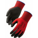 Gant manutention milieu humide singer  tricoté polyamide enduction pvc + picots - Taille au choix
