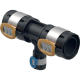 Té réduit GEBERIT Flowfit PPSU - Ø75 x Ø63 x Ø75 - 620.147.00.1 