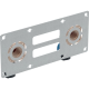 Kit d'applique GEBERIT Flowfit 90° - Double - Ø 20 mm - 619.621.00.1