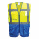 Gilet fluo secouriste haute visibilité portwest executive warsaw
