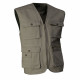 Gilet sans manches multipoches zippé lma loustic - Couleur et taille au choix